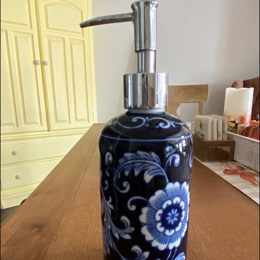 Pier 1 Mandarin Soap Dispenser